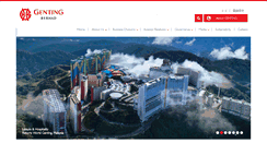 Desktop Screenshot of genting.com